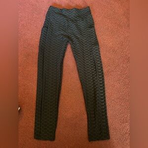 Women’s/juniors size S/M petite black “butt” pants